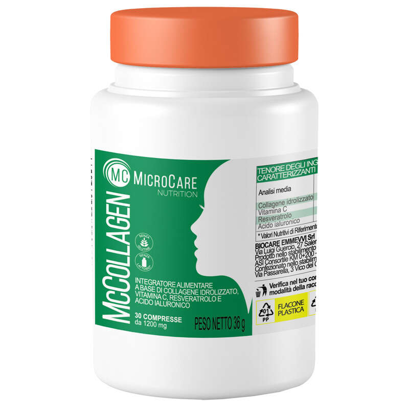 Microcare nutrition - Mc collagen 30 compresse da 1200 mg