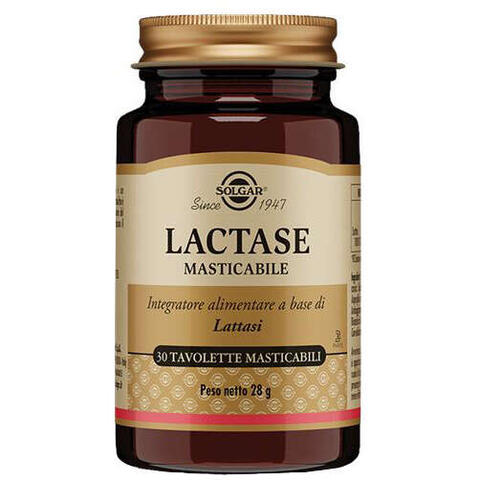 Solgar - Lactase masticabile 30 tavolette