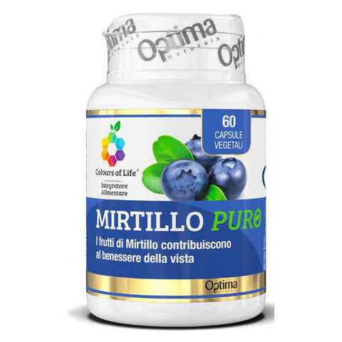 Colours of life - Mirtillo puro 60 capsule vegetali 500 mg