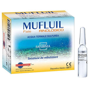 Fiale rinologico - Mufluil rinologico 15 fiale 2 ml