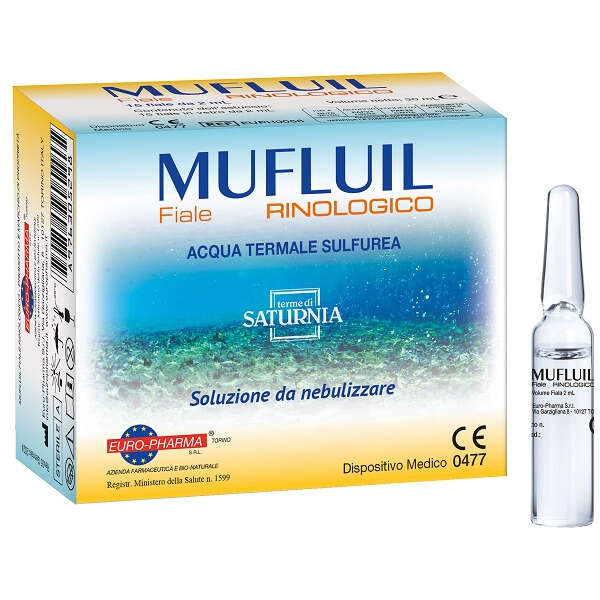 Fiale rinologico - Mufluil rinologico 15 fiale 2 ml