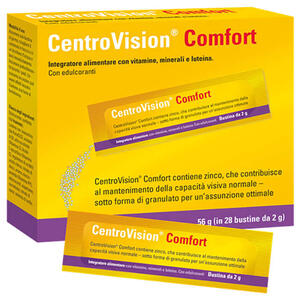 Omnivision italia - Centrovision comfort 28 bustine gusto arancia