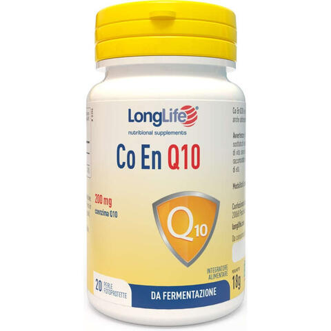 Longlife - Co en q10 200mg 20 perle fotoprotette