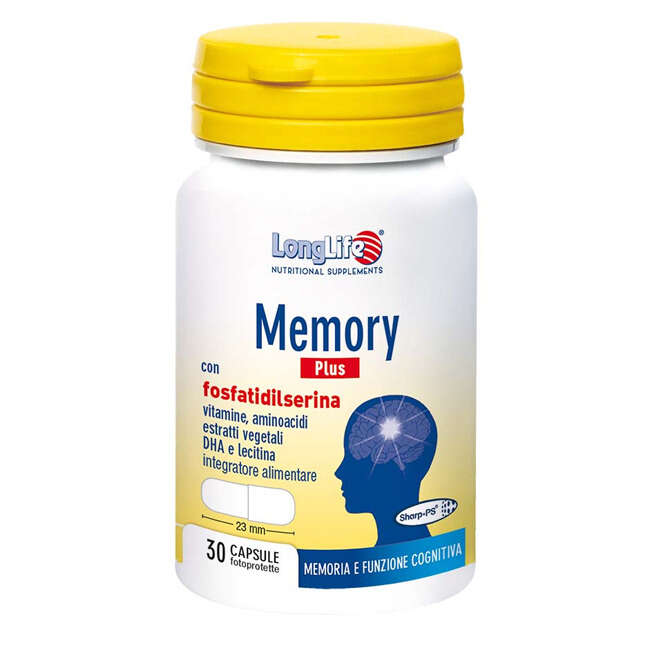 Longlife - Memory plus 30 capsule fotoprotette