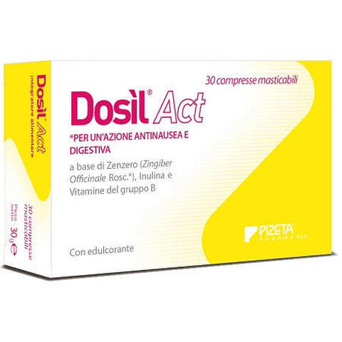 Pizeta - Dosil act 30 compresse masticabili