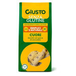 Giusto - Senza glutine cuori frollini con gocce di cioccolato 200 g