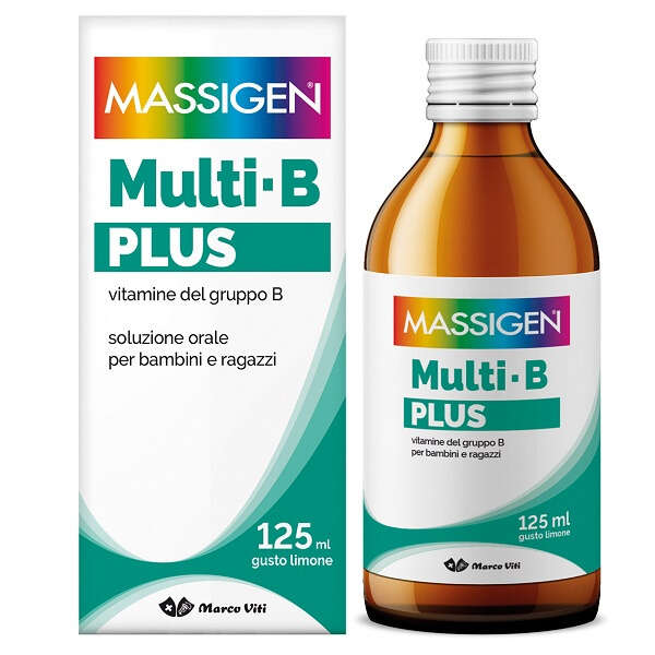 Massigen - Multi-b plus vitamine del gruppo b 125 ml