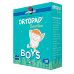 Cerotto oculare per ortottica ortopad boys 5x6,7 cm 20 pezzi