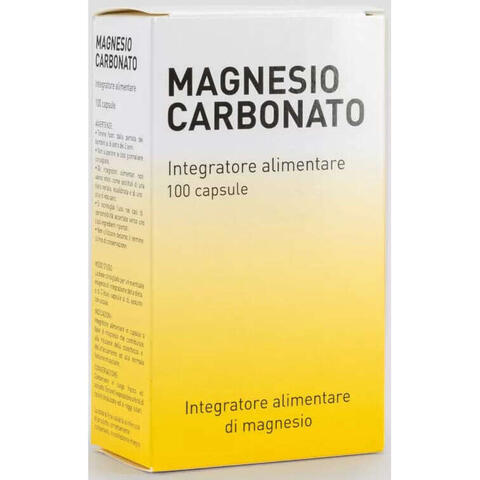 Olcelli farmaceutici - Magnesio carbonato 100 capsule