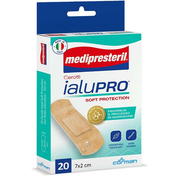 Medi presteril - Medipresteril cerotti ialupro soft protection medi 7x2cm 20 pezzi