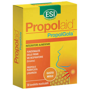 Propolaid - Esi  tavolette gola miele 30 tavolette