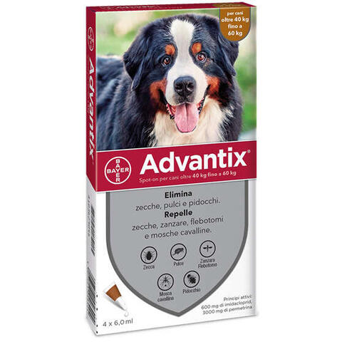Elanco - ADVANTIX SPOT ON*4PIP 40-60KG
