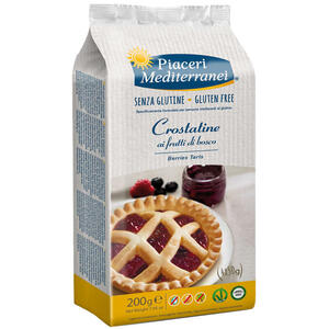 Piaceri meditteranei - Piaceri medit crostatina frutti di bosco 4 pezzi 50 g
