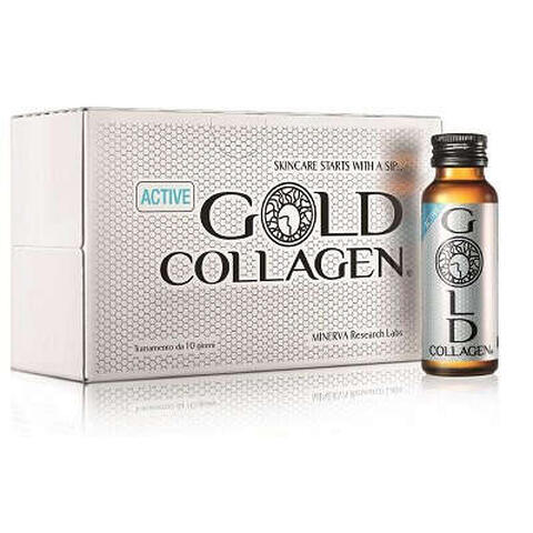 Gold collagen - Active 10 flaconcini 50 ml