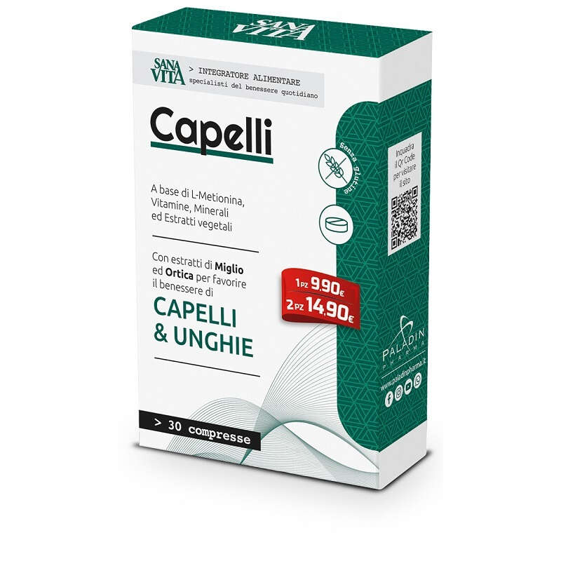 Sanavita - Capelli 30 compresse