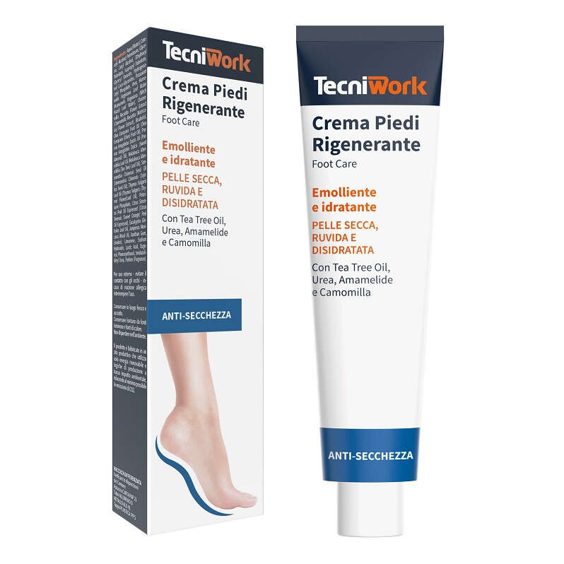 Tecniwork - Crema piedi rigenerante 75 ml