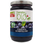 Semplice&bio - Composta di mirtilli bio con polpa di mela 320 g
