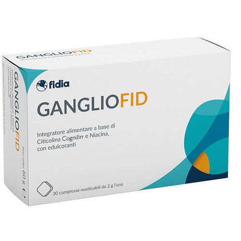 Fidia - Gangliofid 30 compresse masticabili