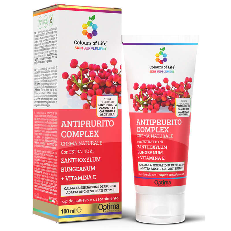 Colours of life - Skin supplemente antiprurito complex crema 100 ml