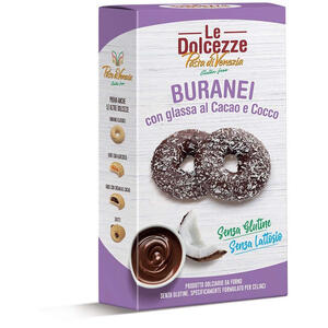 Pasta venezia - Pasta di venezia buranei con glassa al cacao e cocco 180 g
