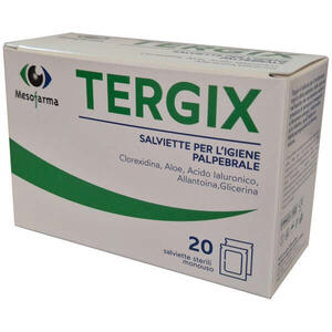 Tergixsalviettina monouso - Salviettina monouso sterili tergix per il trattamento della zona perioculare 20 pezzi
