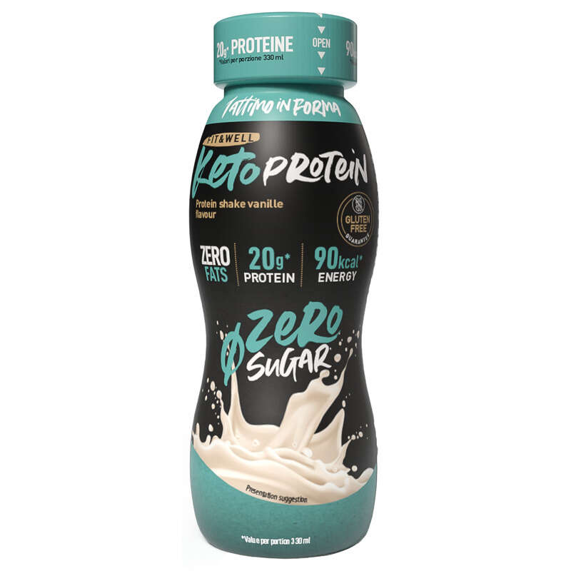 Keto protein shake vaniglia - 330 ml