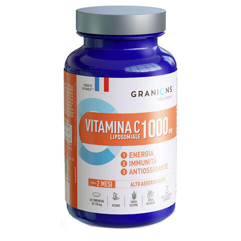 Vitamina c 1000 mg - Granions vitamina c liposomiale 1000mg 60 compresse