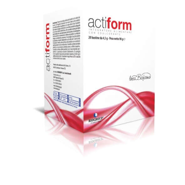 Biogroup - Actiform 20 bustine da 4,5 g