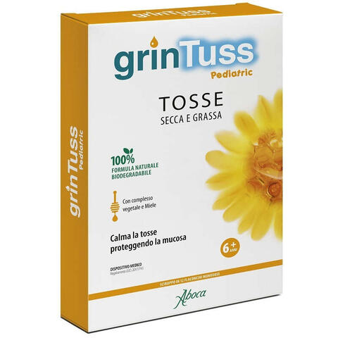 Aboca - Grintuss pediatric sciroppo 12 flaconcini