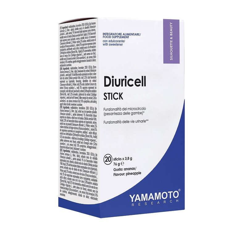 Yamamoto - Diuricell stick ananas 20 bustine x 3,8 g