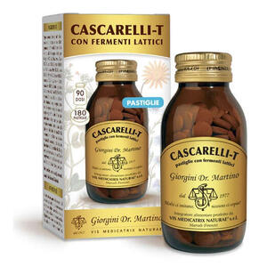 Giorgini - Cascarelli t pastiglie 180 pastiglie con fermenti lattici