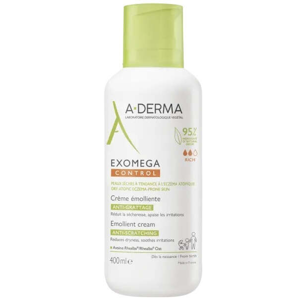 A-derma - Exomega control crema emolliente 400 ml