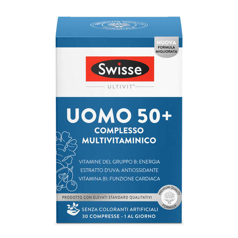 Swisse - Multivitaminico uomo 50+ 30 compresse