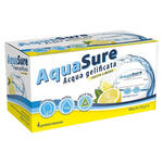 Aquasure - Acqua gelificata limone edulcorata multipack 4 pezzi da 125 g