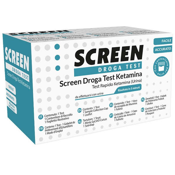 Screen italia - Screen droga test ketamina test antidroga con contenitore urina