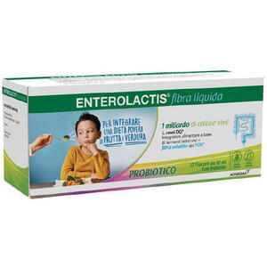 Enterolactis - Fibra liquida 12 flaconcini da 10 ml