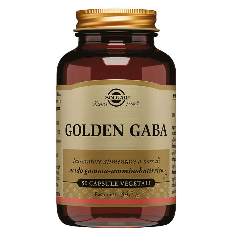 Solgar - Golden gaba 50 capsule vegetali