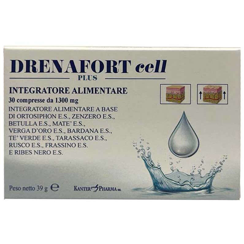 Kanter pharma - Drenafort cell plus 30 compresse