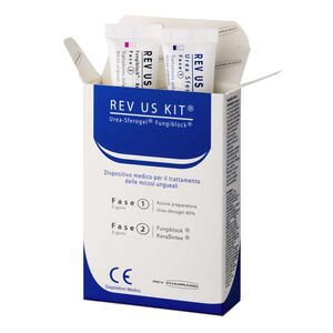 Sferogel con fungistop - Rev us kit smalto fase 1 15 ml + smalto fase 2 15 ml