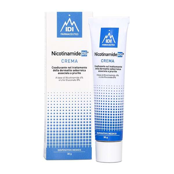 Idi - Coadiuvante dermatite seborroica nicotinamide ds crema 30 g