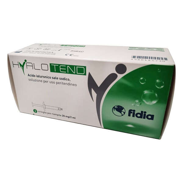 Fidia - Siringa intra-articolare hyalotend 20mg/2ml 3 pezzi