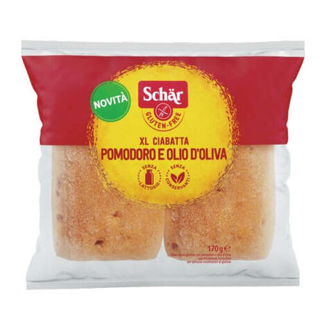 Schar - Xl ciabatta pomodori e olio d'oliva 2 pezzi x 85 g