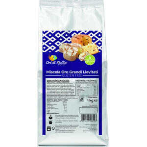 Miscela oro grandi lievitati - Ori di sicilia mix oro grandi lievitati 1 kg