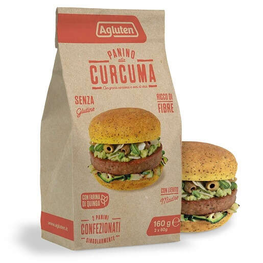 Agluten - Panino curcuma 160 g