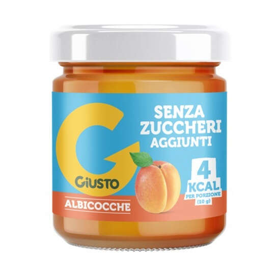 Giusto - Confettura albicocca senza zucchero 200 g