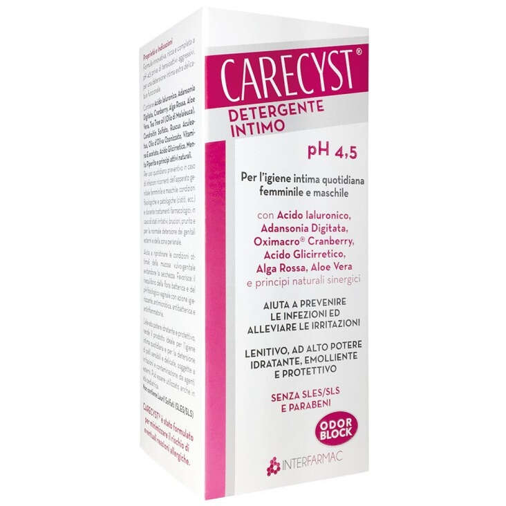 Interfarmac - Carecyst intimo detergente 250 ml
