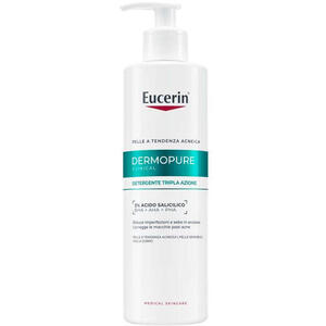 Eucerin - Dermopure clinical detergente tripla azione 400 ml