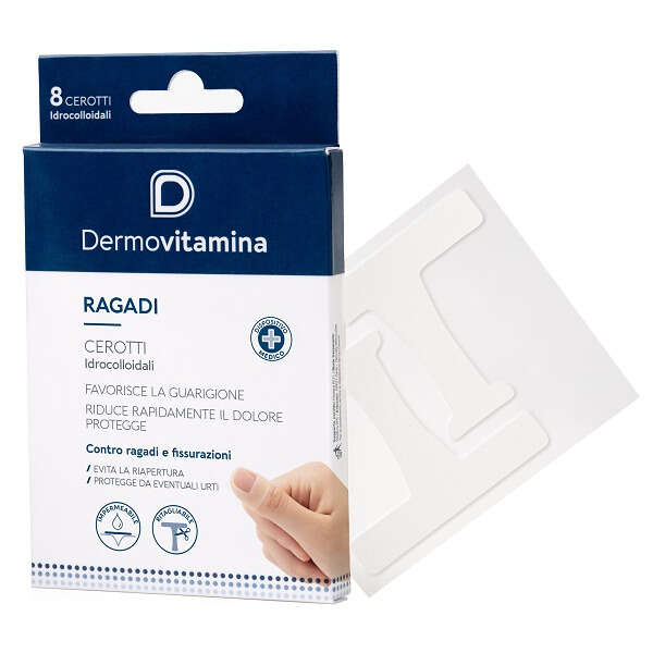 Dermovitamina - Ragadi cerotti 8 pezzi