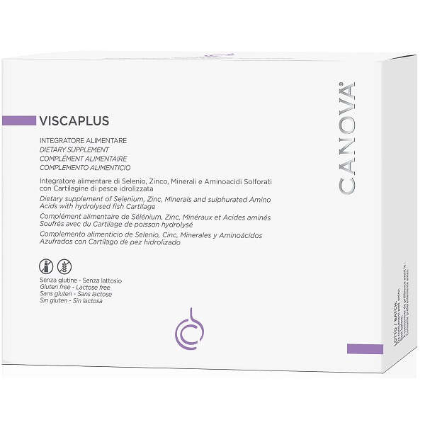 Calcio ad3 - Canova viscaplus 60 capsule