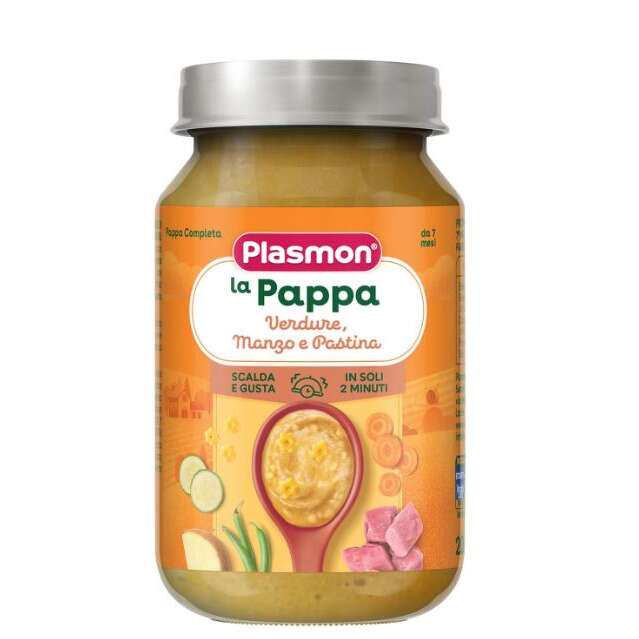 Plasmon - La pappa verdure manzo e pastina 200 g